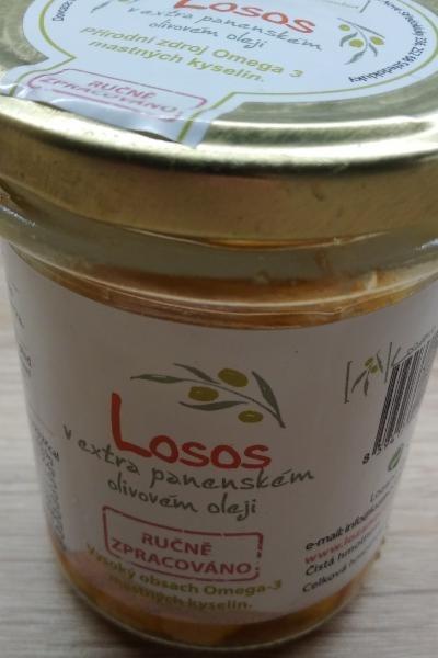 Fotografie - Losos v extra panenském olivovém oleji Lozano
