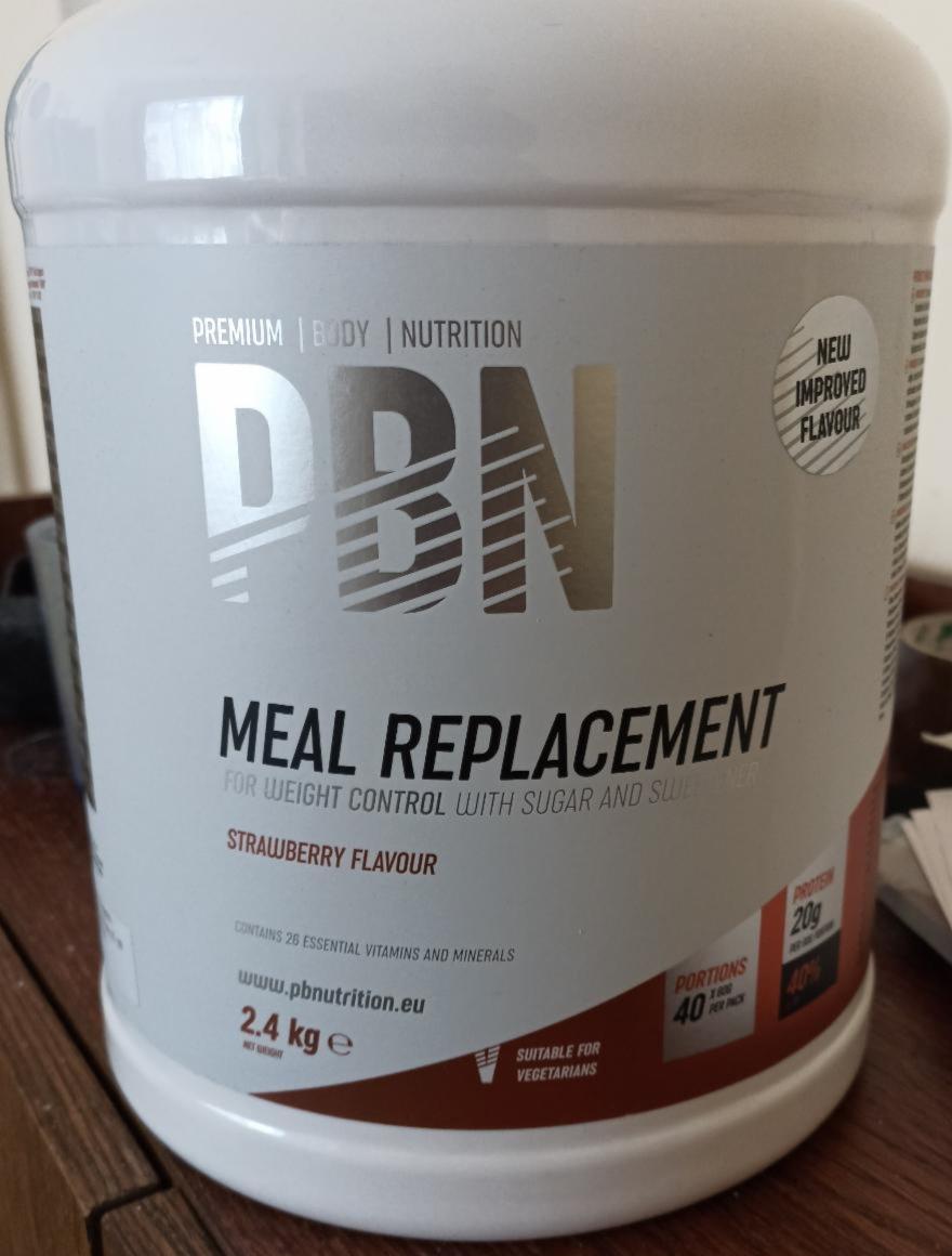 Fotografie - Meal Replacement Strawberry flavour Premium Body Nutrition