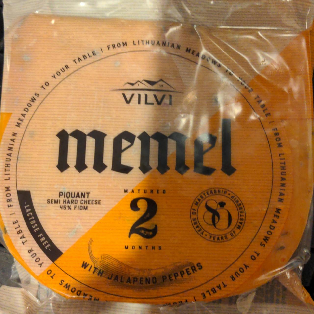 Fotografie - memel sýr s jalapenos VILVI