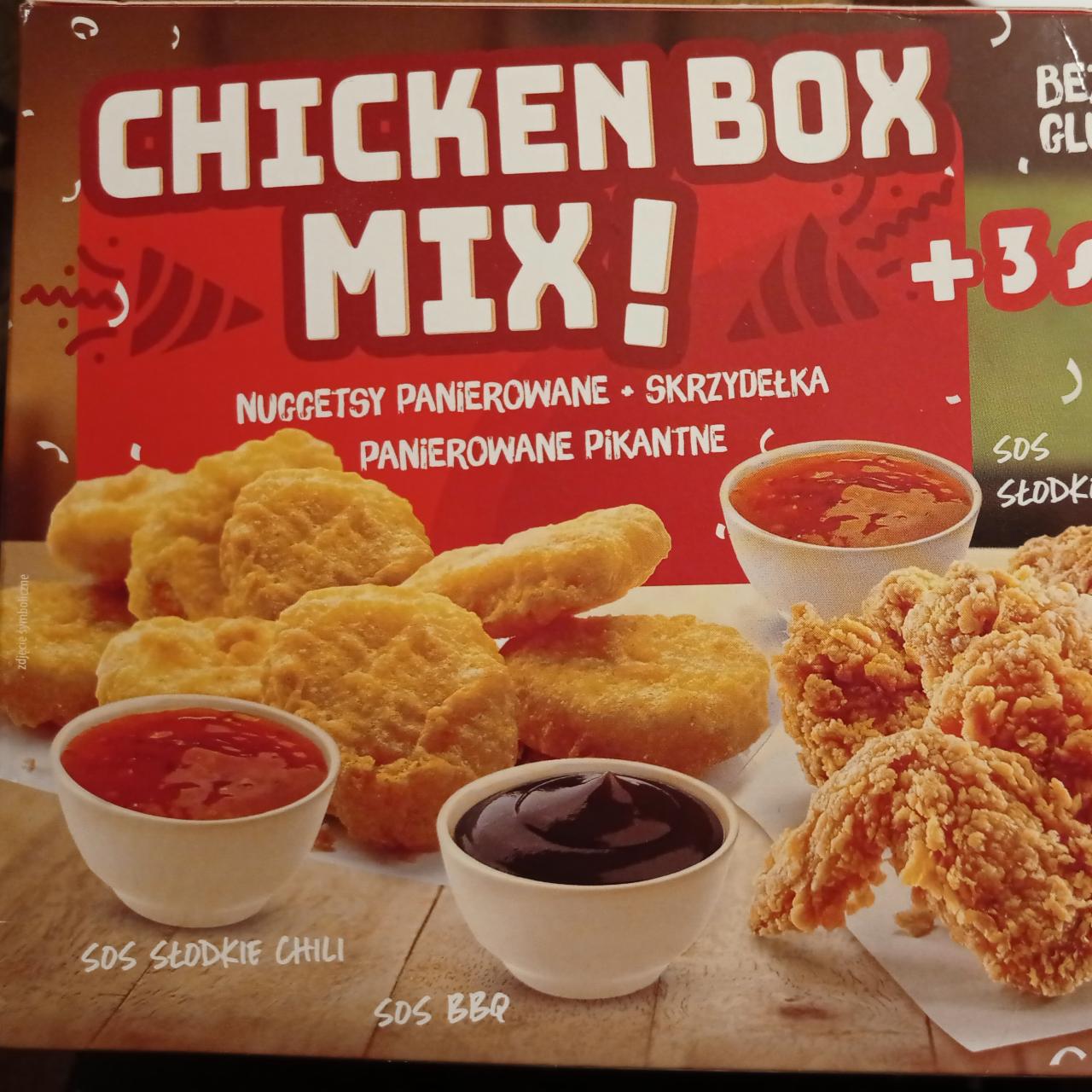 Fotografie - Chicken box mix Nuggetsy panierowane