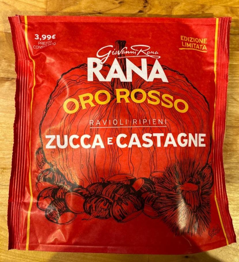 Fotografie - Oro Rosso Ravioli Ripieni Zucca e Castagne Giovanni Rana