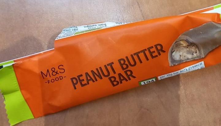 Fotografie - Peanut butter bar M&S