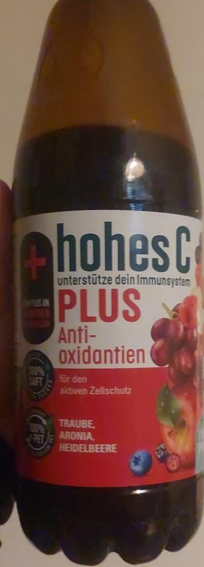 Fotografie - Hohes C Plus Antioxidantien Traube, Aronia, Heidelbeere