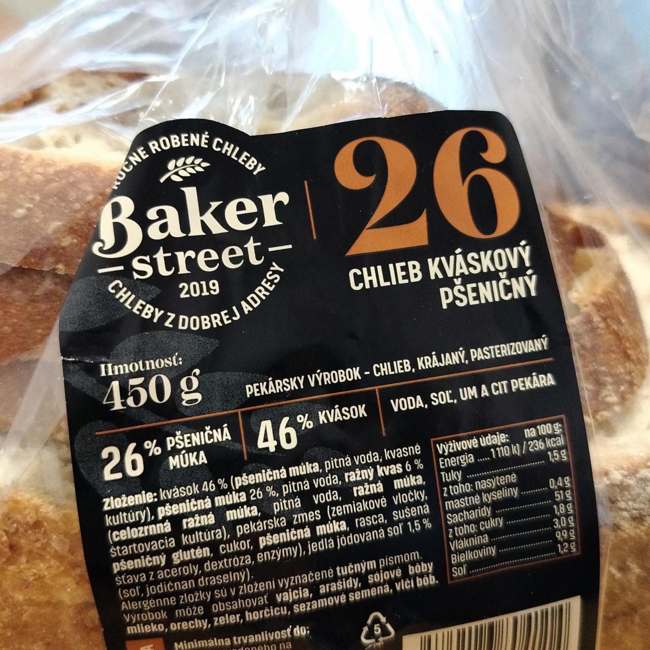 Fotografie - Kváskový pšeničný chlieb Baker Street