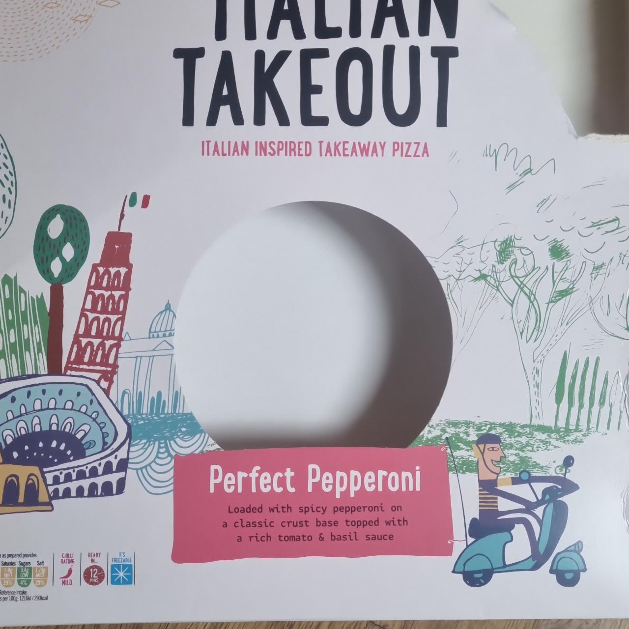 Fotografie - Perfect Pepperoni Italian Takeout