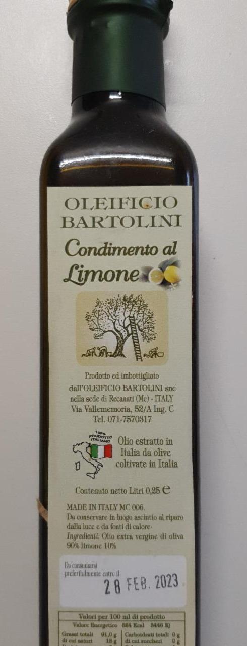 Fotografie - Condimento al Limone Oleificio Bartolini