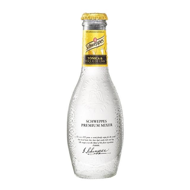 Fotografie - Schweppes premium mixers tonic & touch of lime