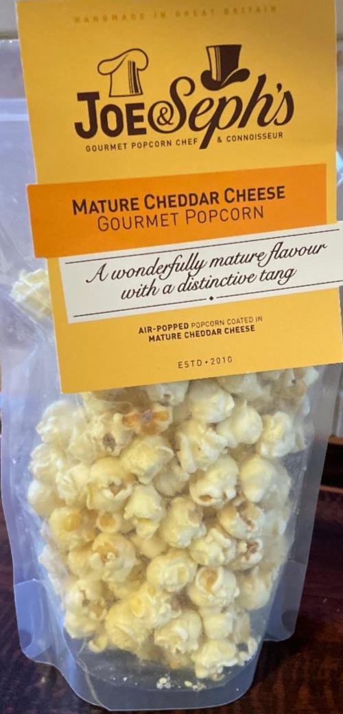 Fotografie - Mature Cheddar Cheese Gourmet Popcorn Joe&Seph's