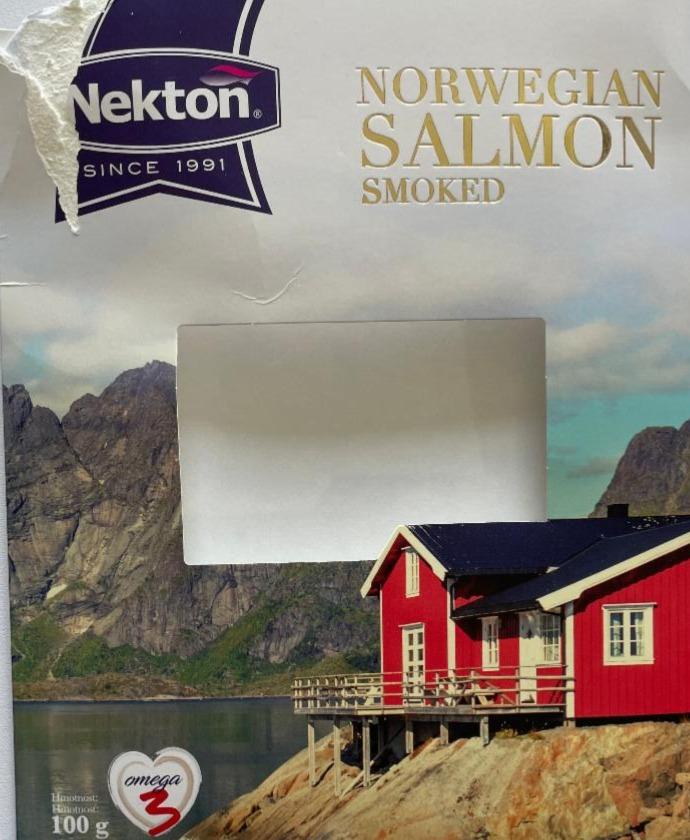 Fotografie - Norwegian Salmon smoked Losos norský uzený plátky Nekton