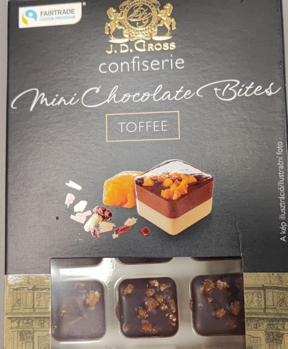 Fotografie - Mini chocolate bites Toffee J. D. Gross