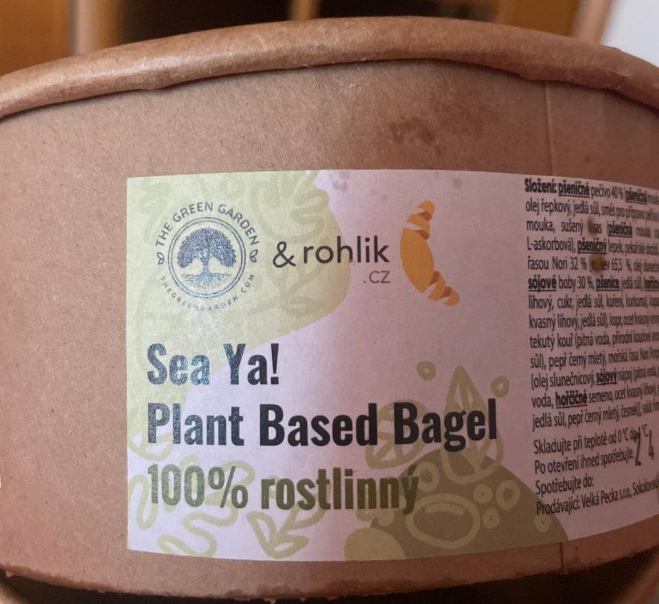 Fotografie - Sea Ya! Plant-Based Bagel od The Green Garden Rohlik.cz