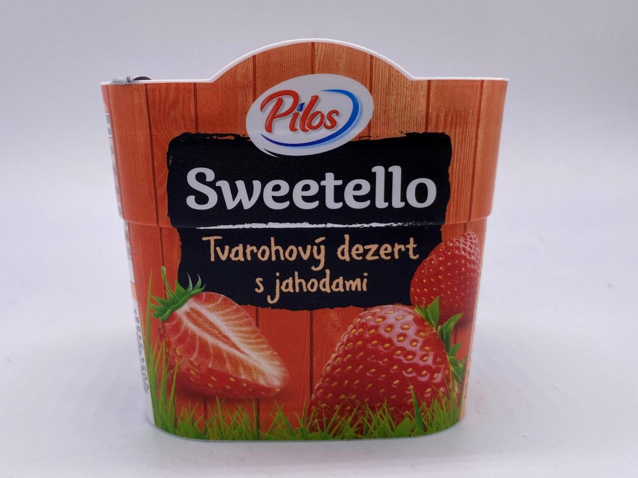 Fotografie - Sweetello s jahodami tvarohový dezert