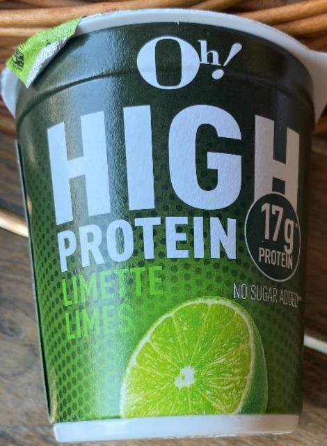 Fotografie - High protein jogurt Limette Oh!