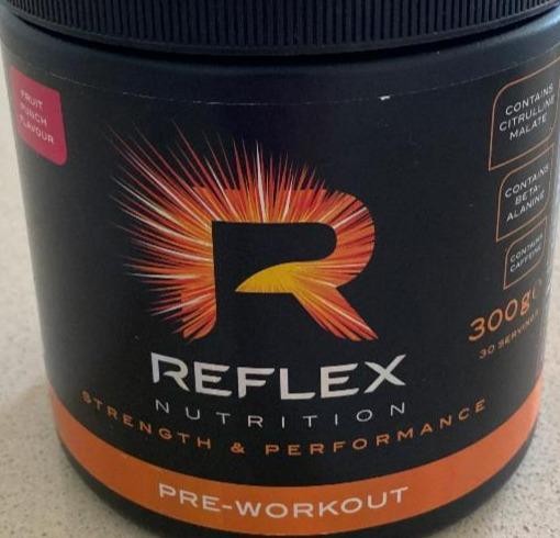 Fotografie - Pre-workout Reflex Nutrition
