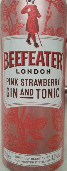 Fotografie - Beefeater Pink Strawberry Gin and Tonic