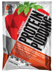 Fotografie - Protein Pudding strawberry Extrifit
