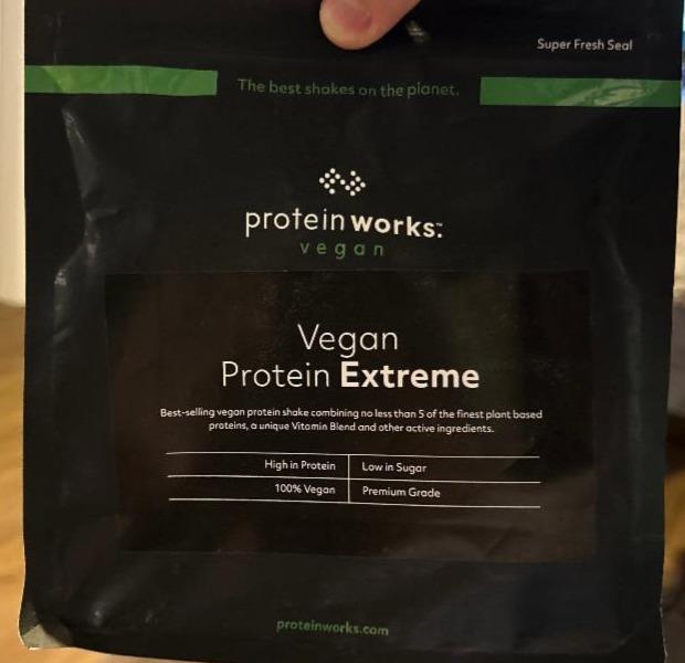 Fotografie - Vegan Protein Extreme Chocolate silk The Protein Works