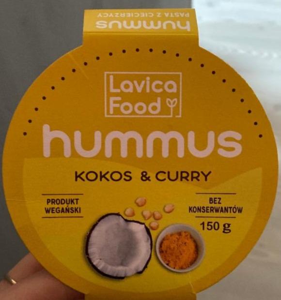 Fotografie - Hummus kokos & curry Lavica Food