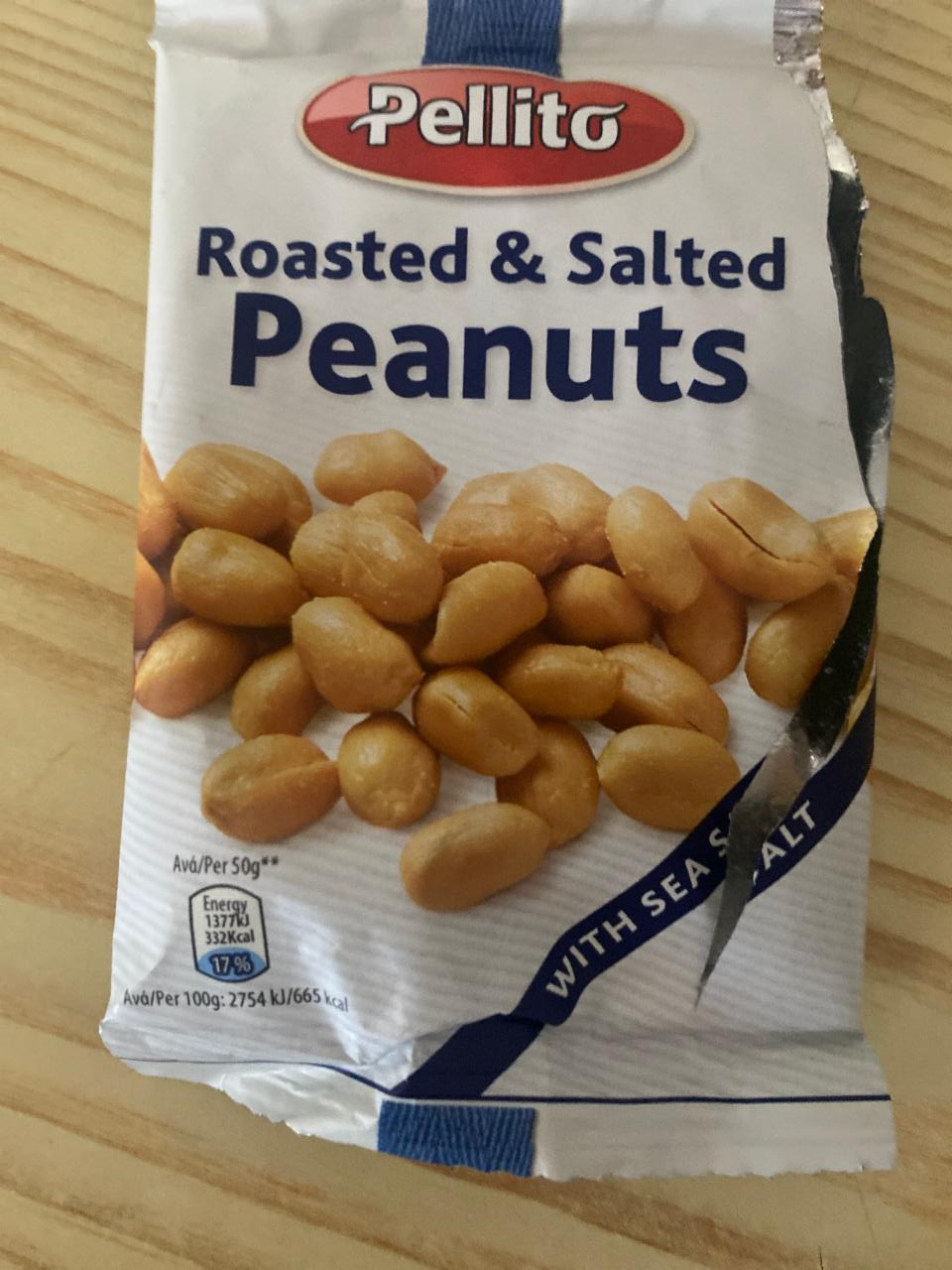 Fotografie - Pellito Peanuts arašídy loupané,pražené a solené