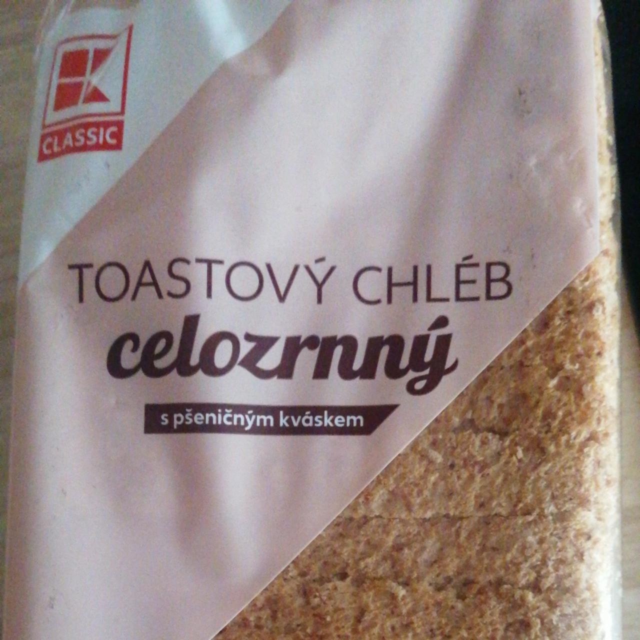 Fotografie - Toastový chléb celozrnný s pšeničným kváskem K-Classic