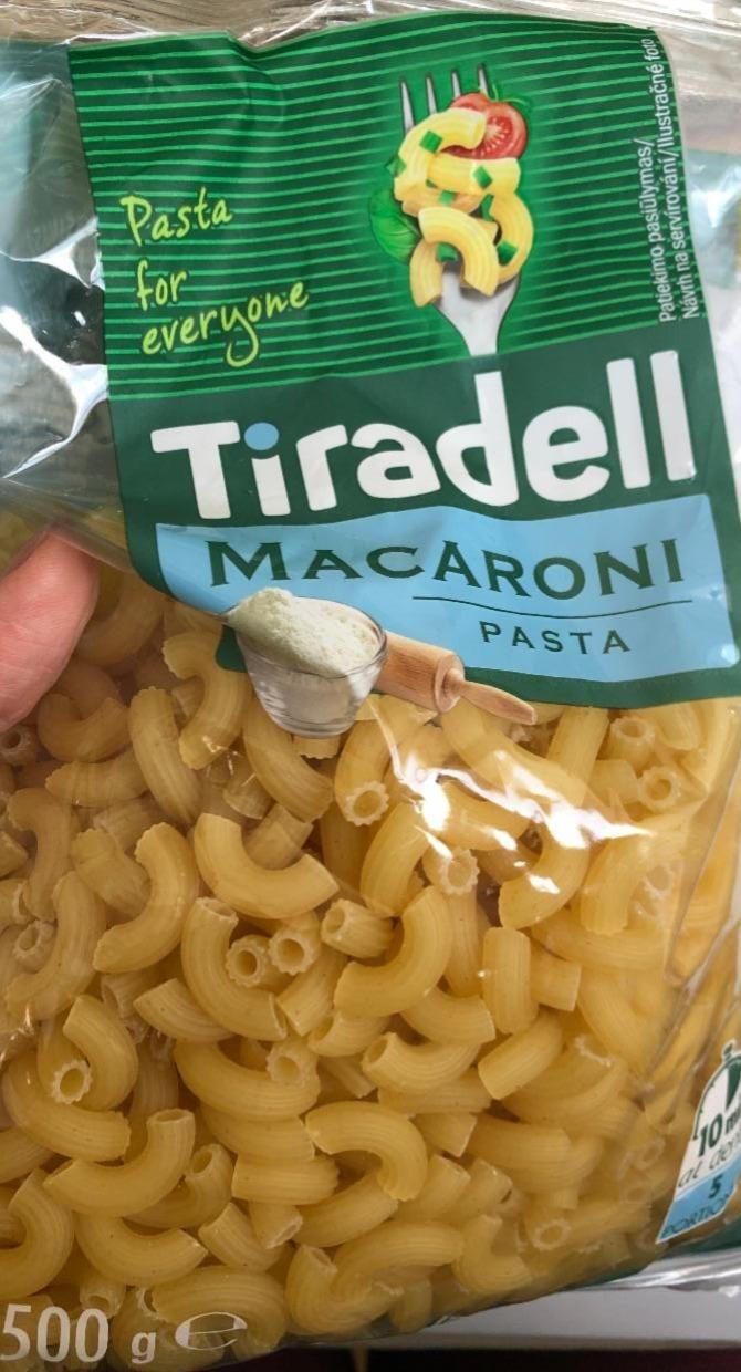Fotografie - Macaroni pasta Tiradell