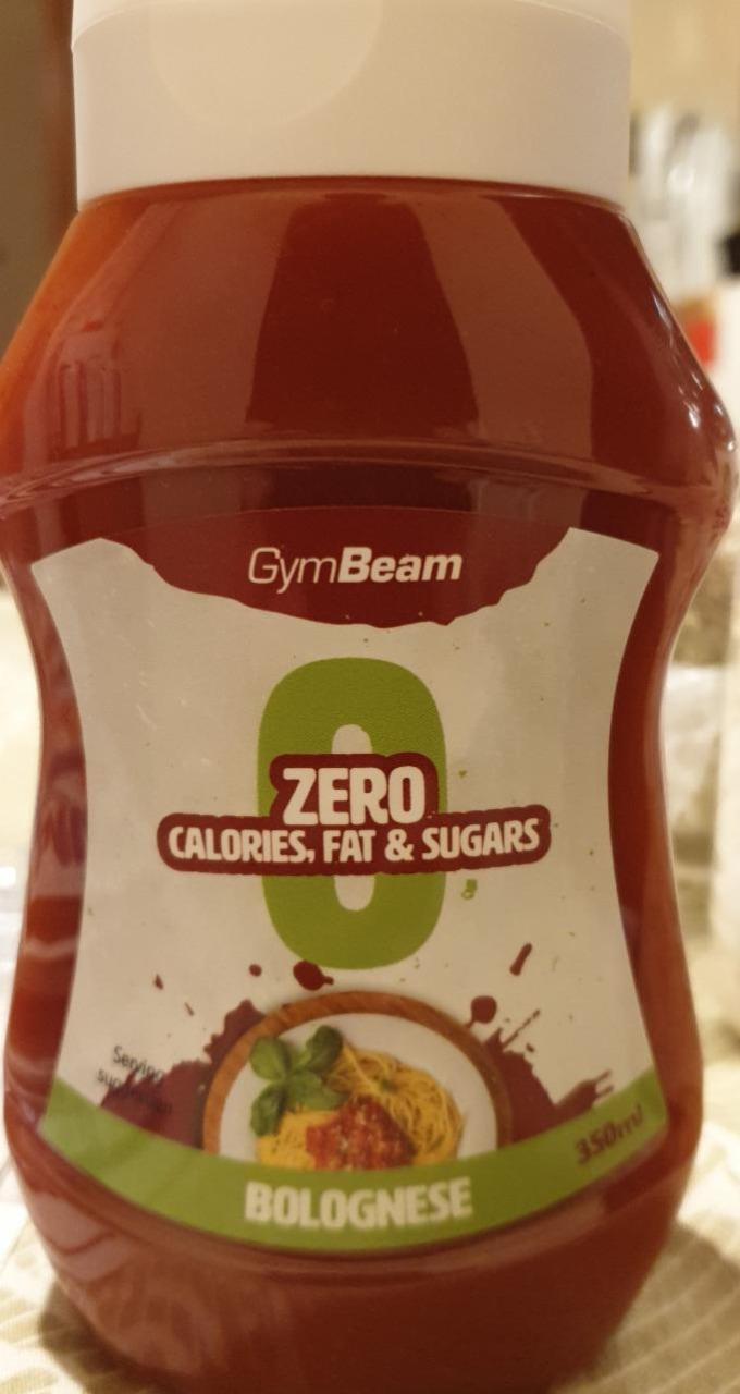 Fotografie - Zero Calories, fat & sugars Bolognese GymBeam