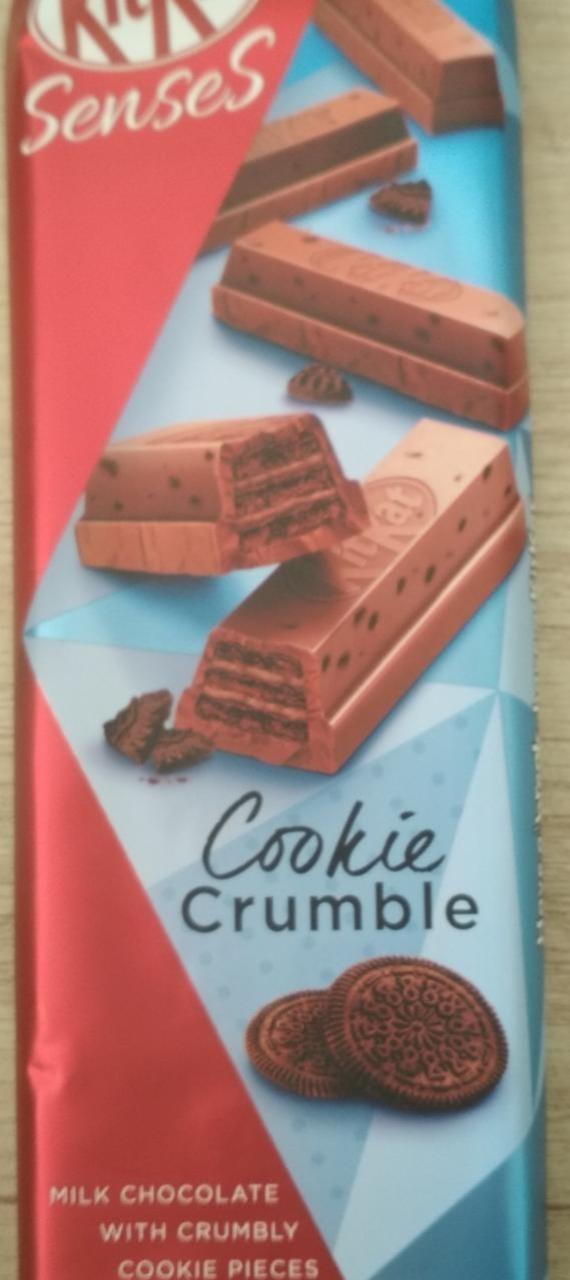 Fotografie - Cookies Crumble Milk Chocolate KitKat Senses