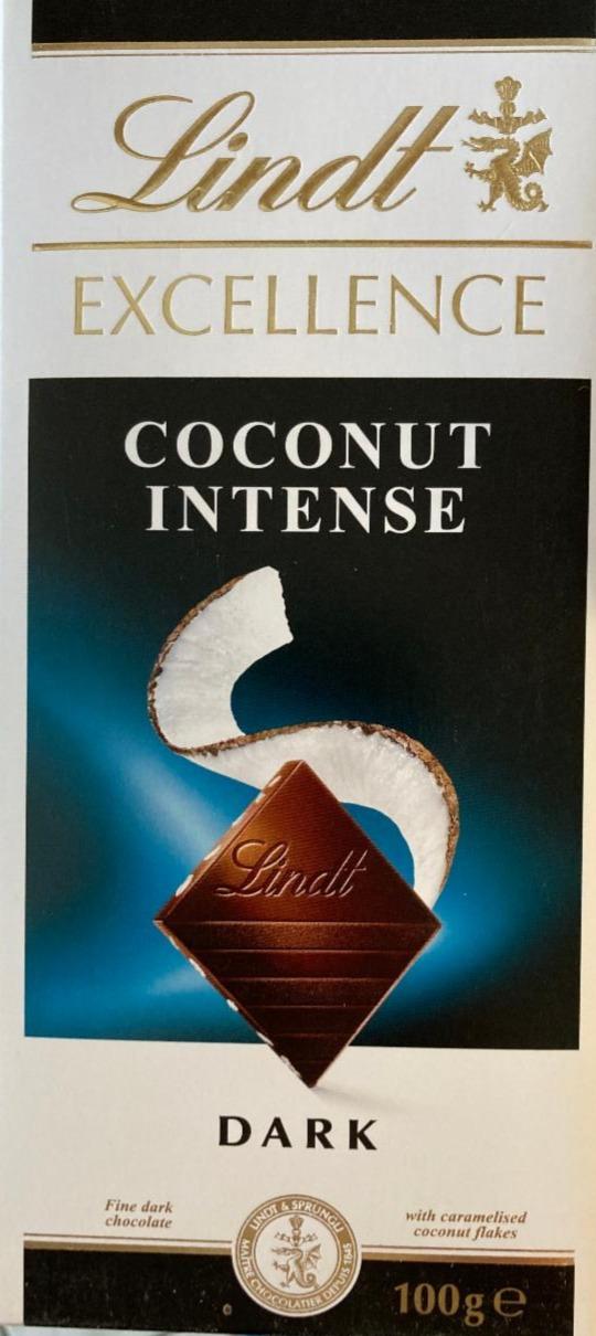 Fotografie - Lindt Excellence dark coconut Intense