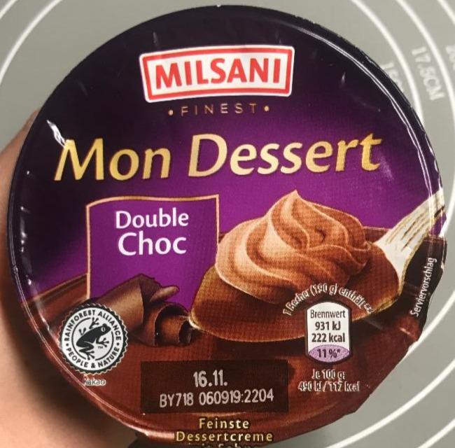 Fotografie - Mon Dessert Double Choc Milsani