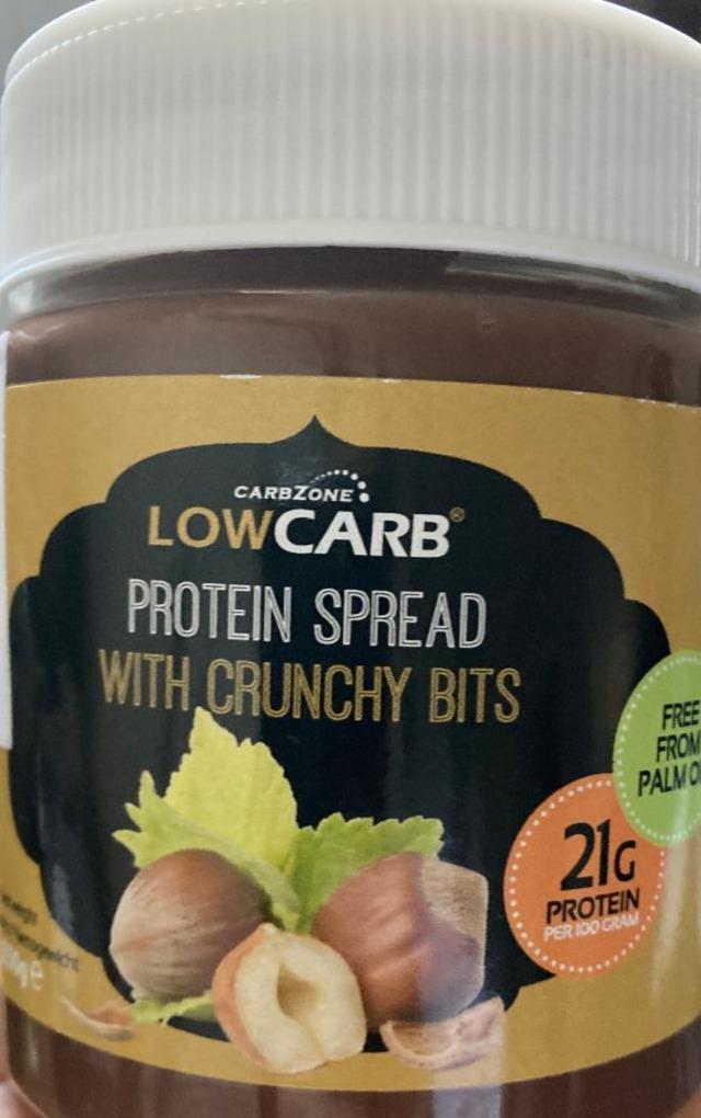Fotografie - protein spread crunchy bits low carb carbzone