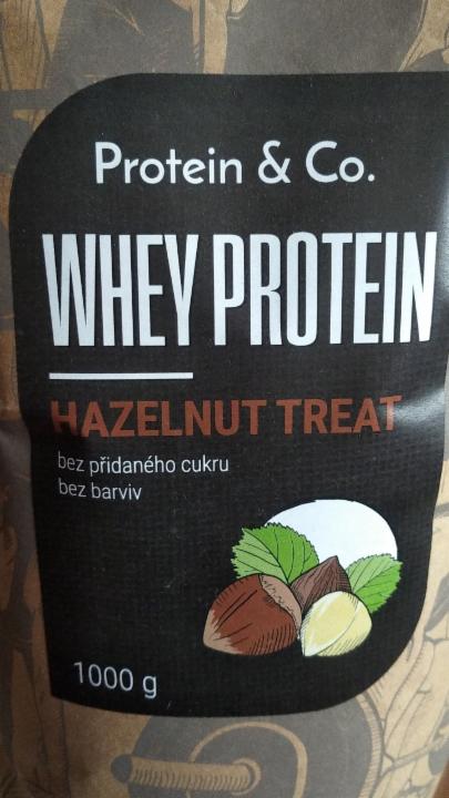 Fotografie - Whey Protein Hazelnut Treat Protein&Co.