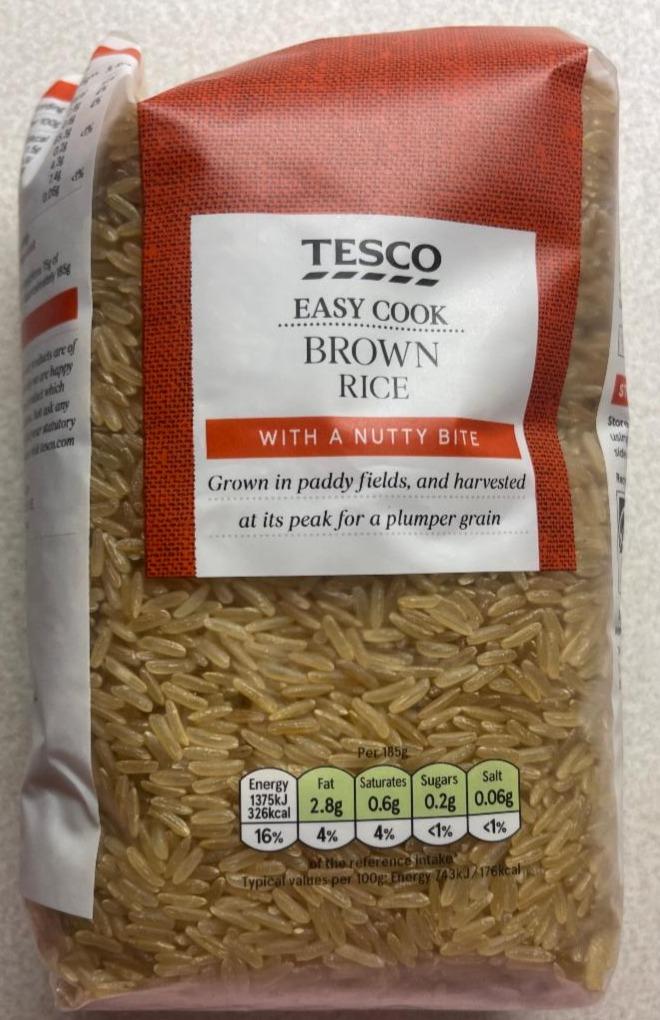 Fotografie - Easy Cook Brown Rice Tesco