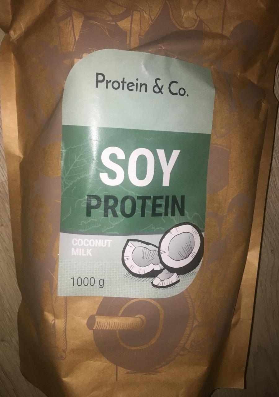 Fotografie - Soy Protein Coconut milk Protein & Co.