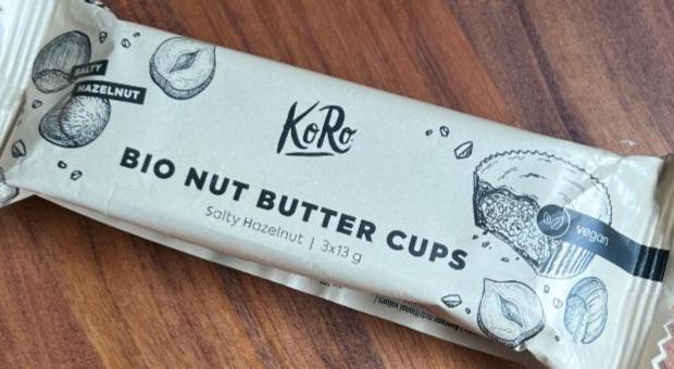 Fotografie - Bio Nut Butter Cups Salty Hazelnut KoRo
