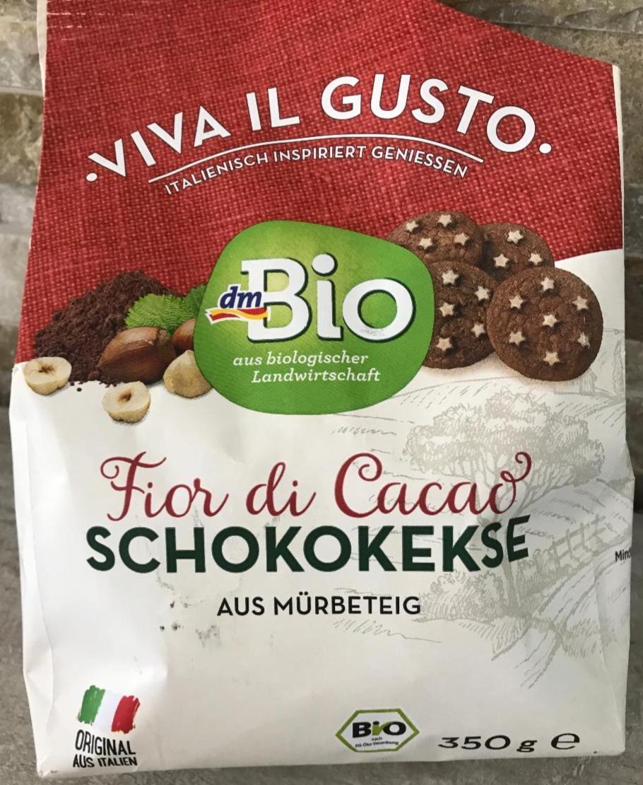 Fotografie - Viva il Gusto Fior di Cacao Schokokekse aus Mürbeteig dmBio
