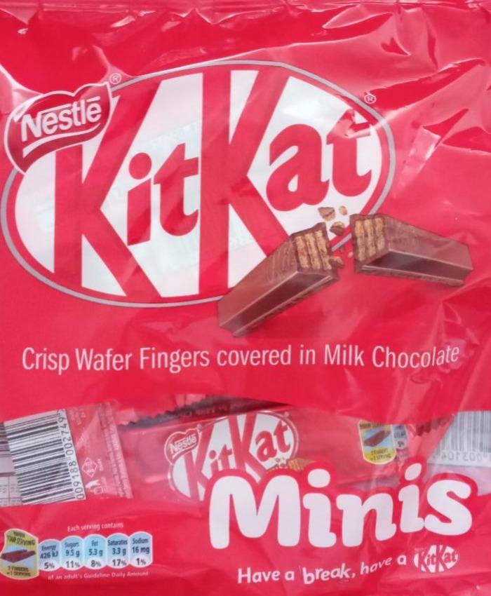 Fotografie - KitKat minis Nestlé