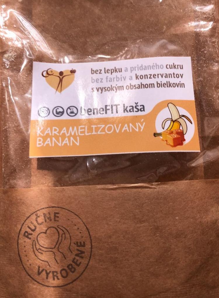 Fotografie - kaša Karamelizovaný banán Benefit