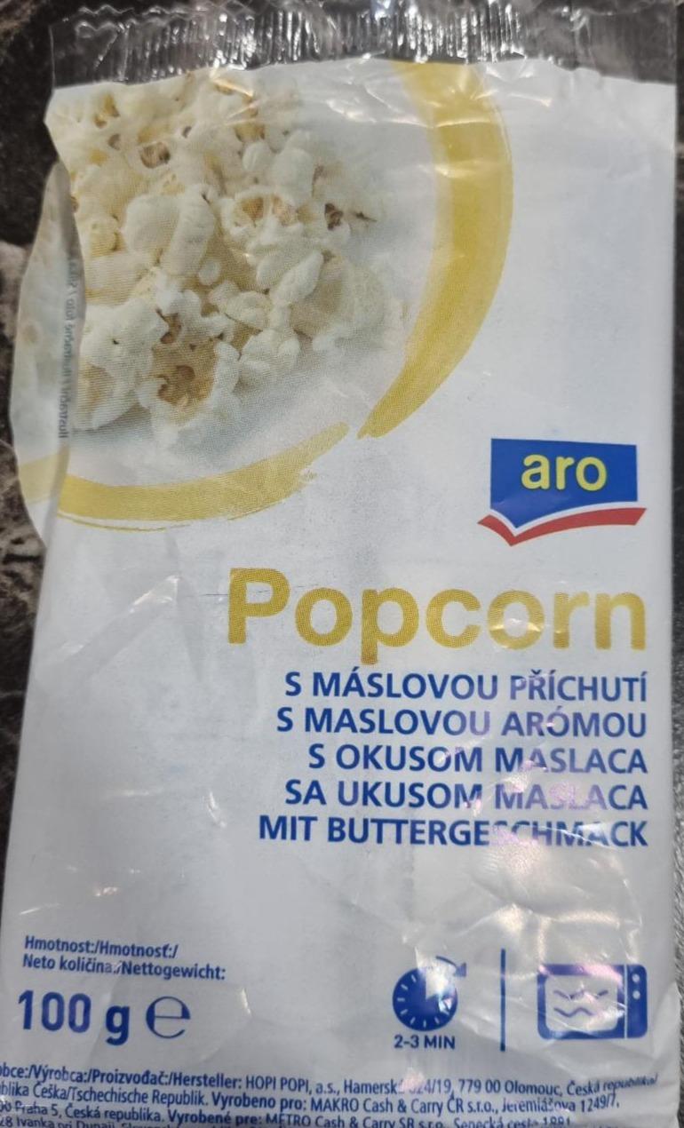 Fotografie - Popcorn s máslovou příchutí Aro