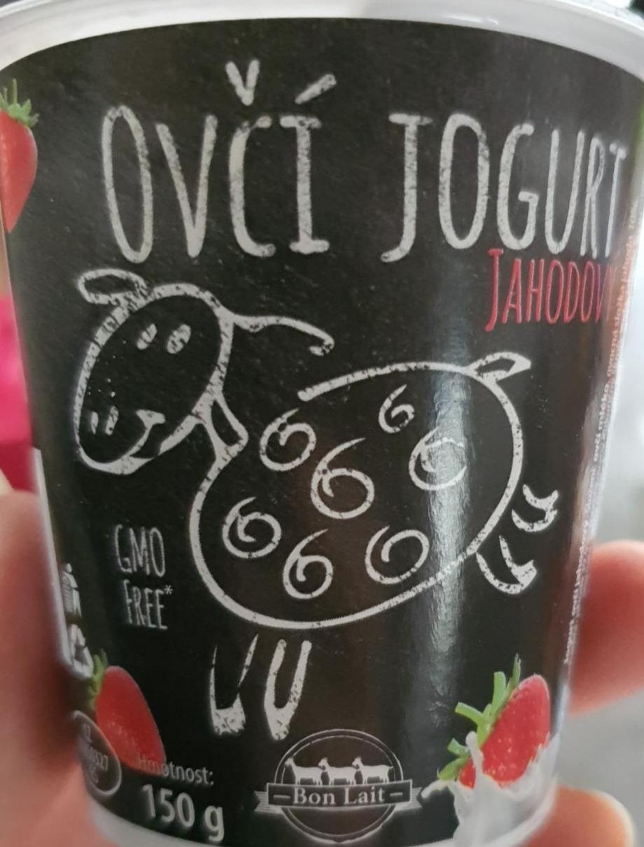 Fotografie - Ovčí jogurt jahodový Bon Lait