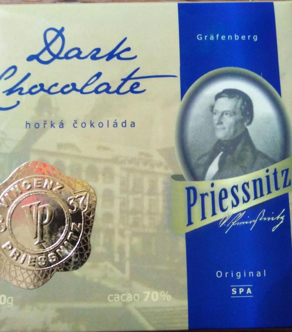 Fotografie - Priessnitz hořká čokoláda