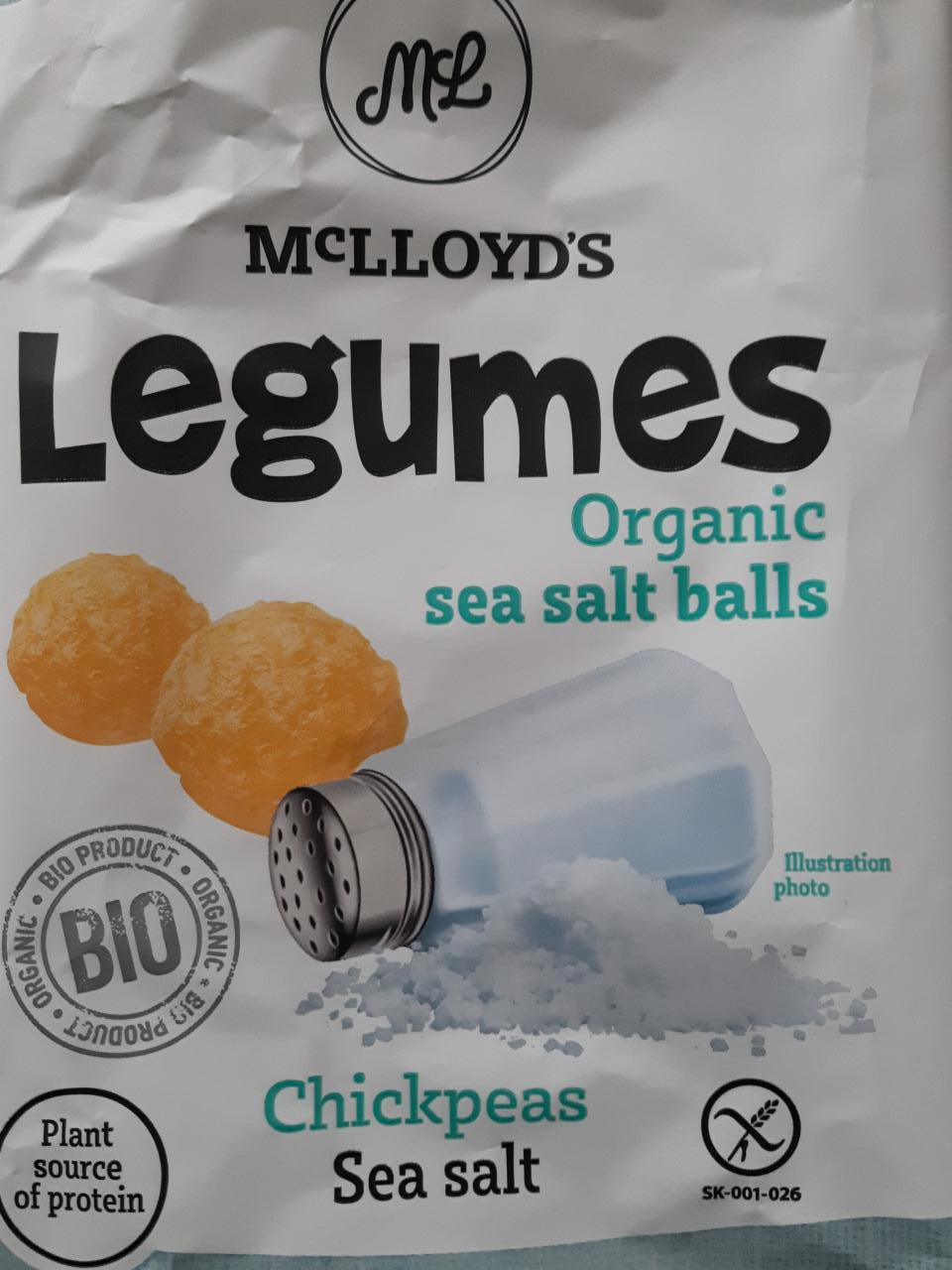 Fotografie - Organic Legumes Sea Salt Balls McLloyd´s