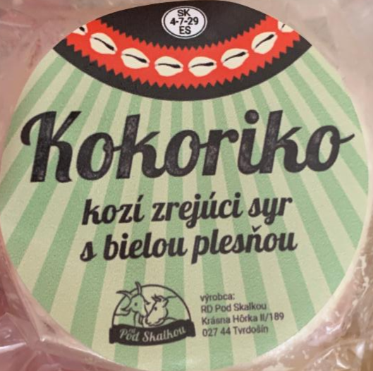 Fotografie - Kokoriko kozí zrejúci syr s bielou plesňou RD Pod Skalkou