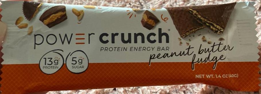 Fotografie - Power Crunch Bar Peanut Butter Fudge