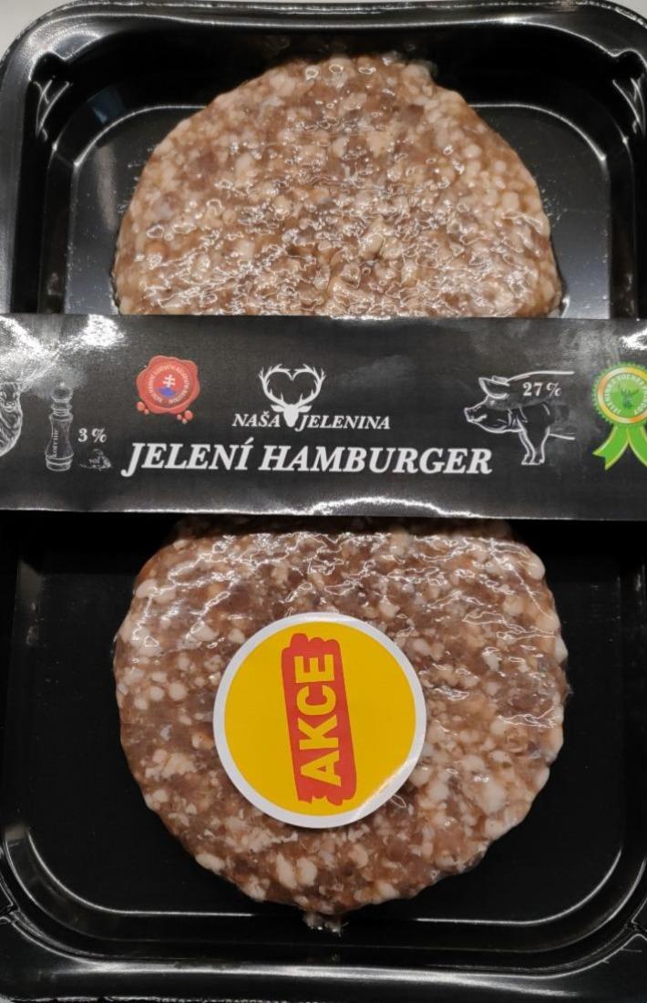 Fotografie - Jelení hamburger Naša Jelenina