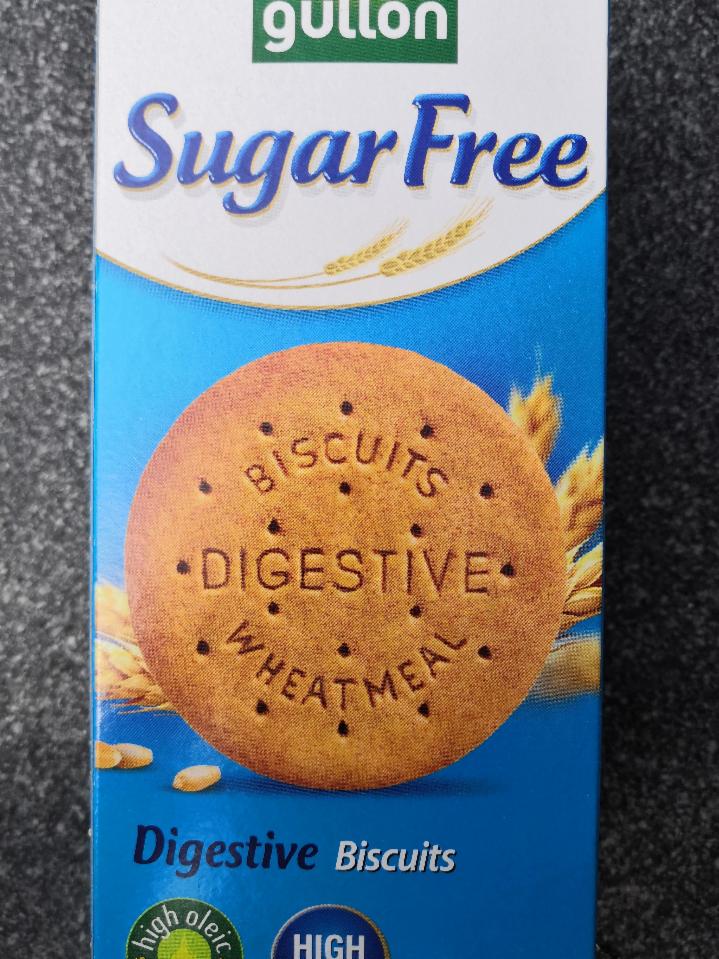 Fotografie - Sugar Free Digestive Biscuits Gullón