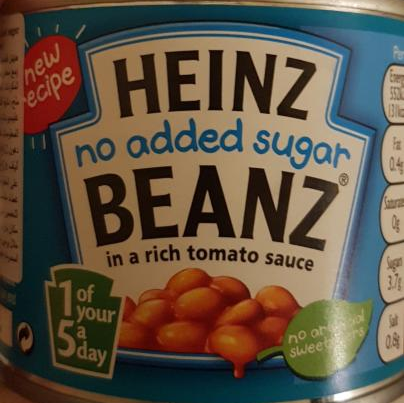 Fotografie - Heinz bílé fazole v rajčatové omáčce bez přidaného cukru