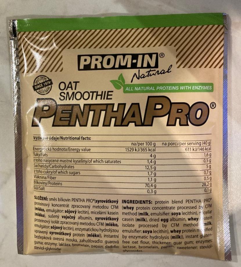 Fotografie - PenthaPro natural protein shake PROM-IN