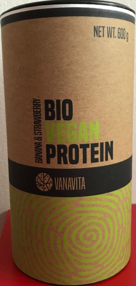 Fotografie - Bio Vegan Protein Banana & Strawberry VanaVita