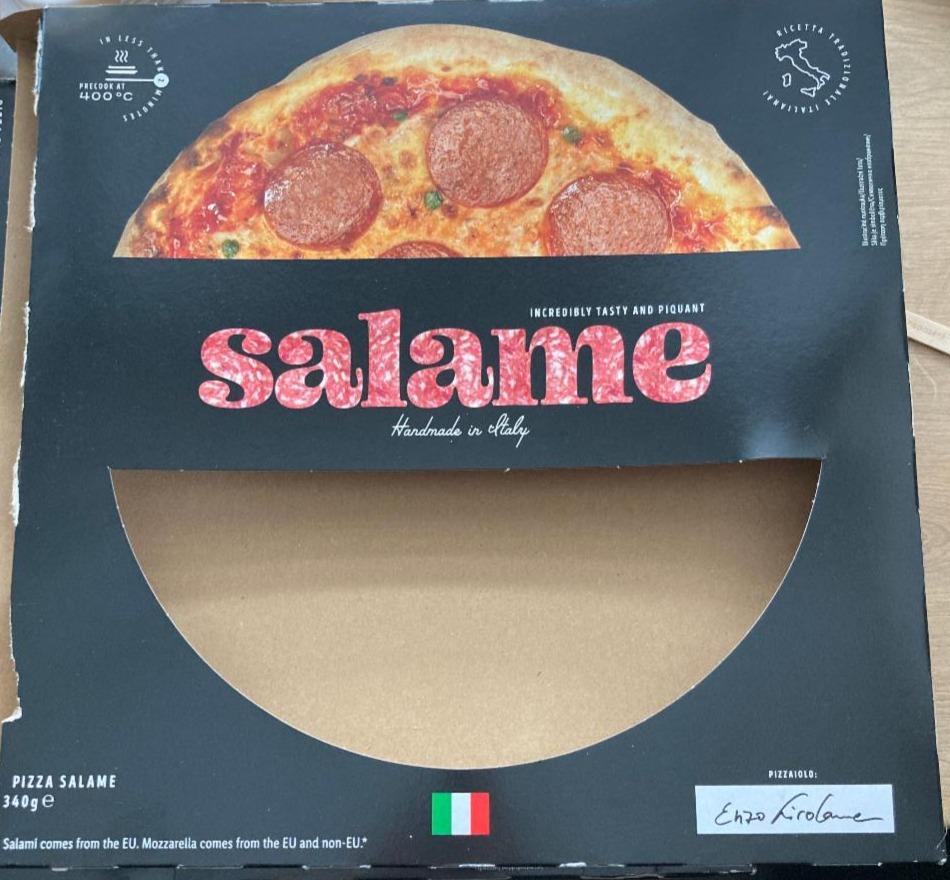 Fotografie - Pizza Salame Handmade in Italy