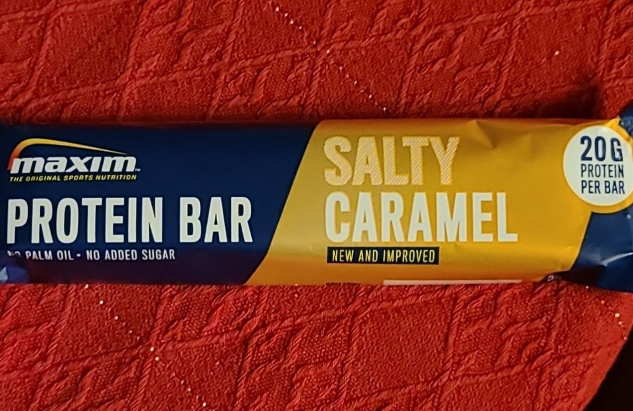 Fotografie - Maxim Protein Bar - Salty caramel
